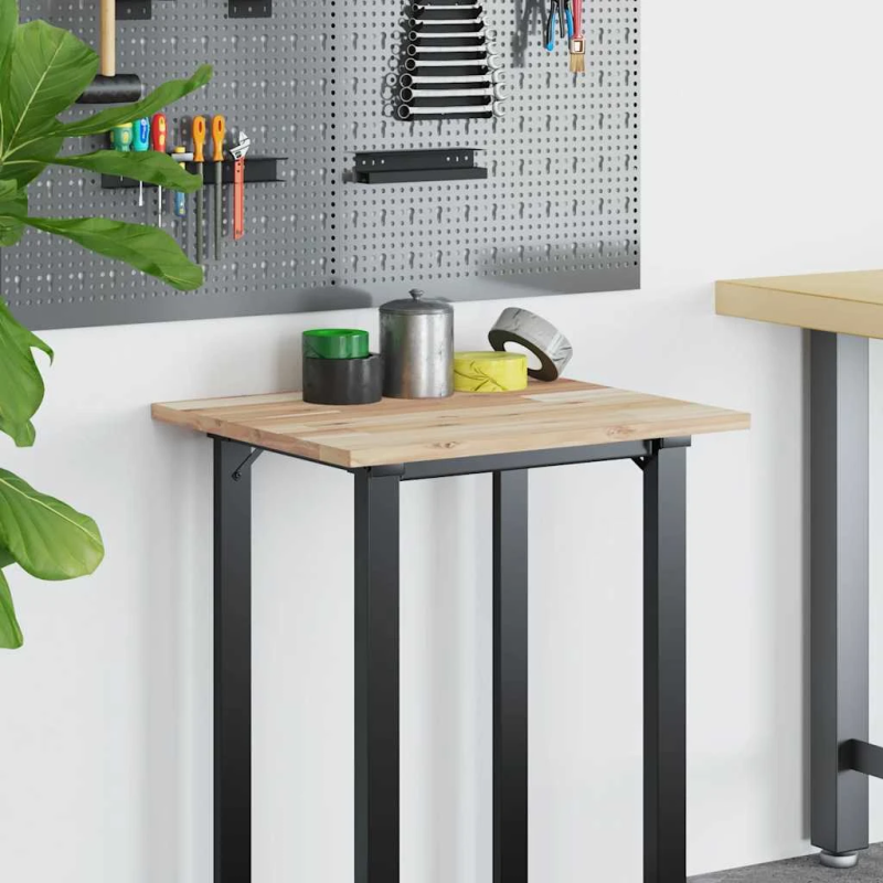 vidaXL galda virsma, 100x50x2 cm, neapstrādāts akācijas masīvkoks