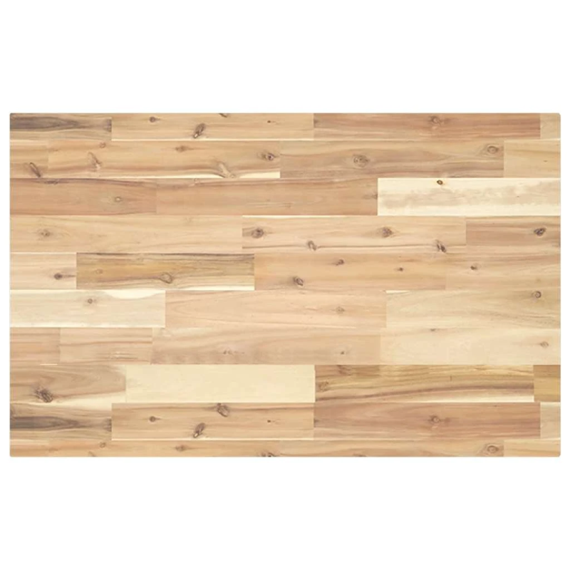 vidaXL galda virsma, 160x50x4 cm, neapstrādāts akācijas masīvkoks