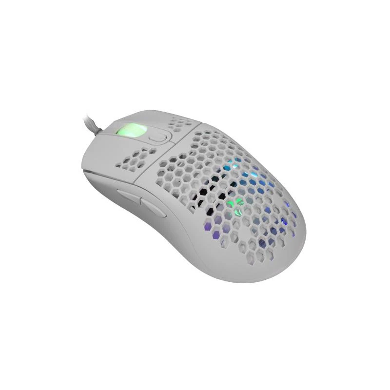 Spēļu pele WHITE SHARK GALAHAD, balta