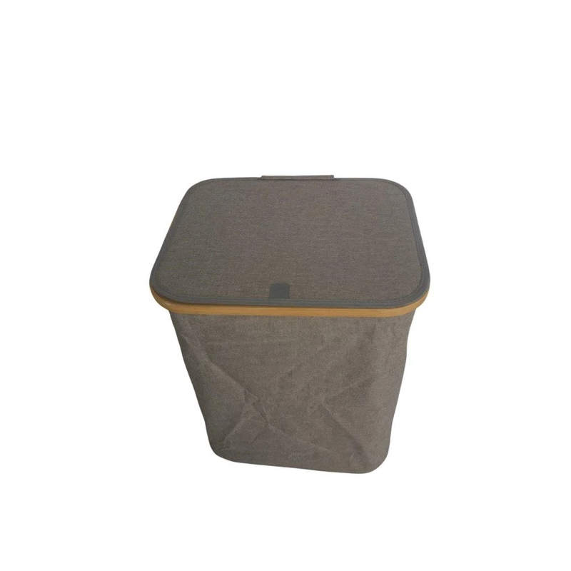 Grozs salok.domoletti 40x33x50cm pelēks