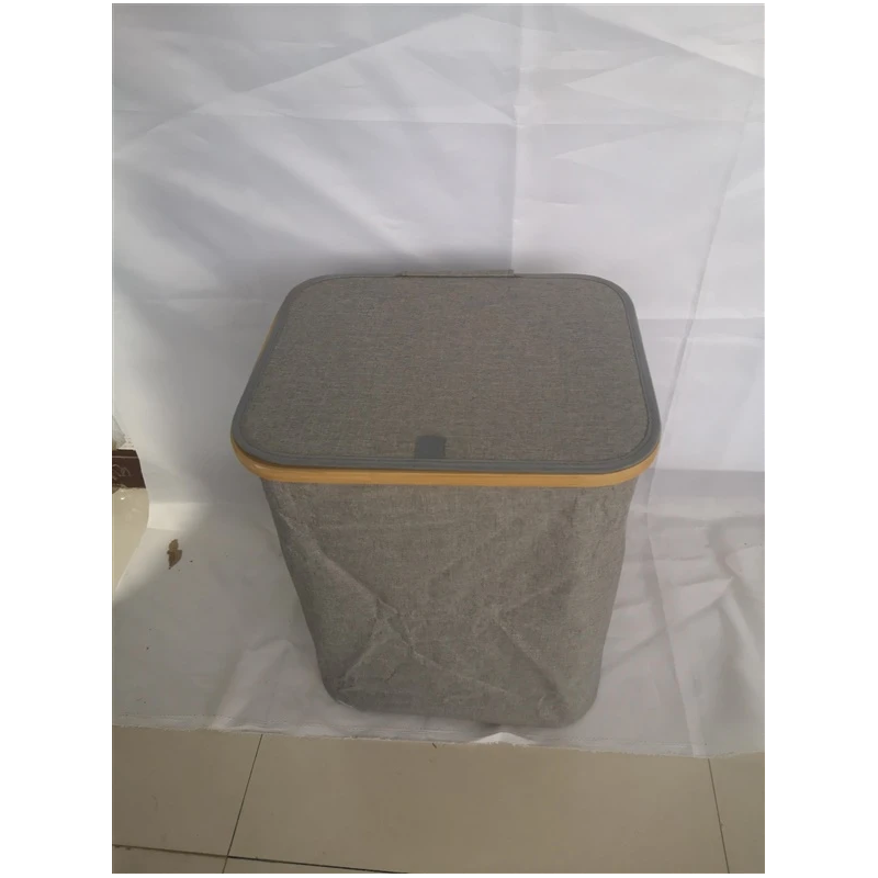 Grozs salok.domoletti 40x33x50cm pelēks