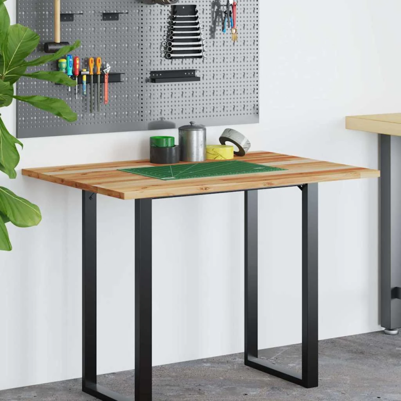 vidaXL rakstāmgalda virsma, 80x70x2 cm, eļļas apdare, akācijas koks