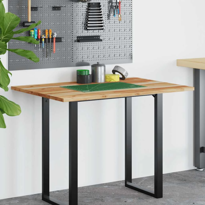 vidaXL rakstāmgalda virsma, 100x70x2 cm, eļļas apdare, akācijas koks