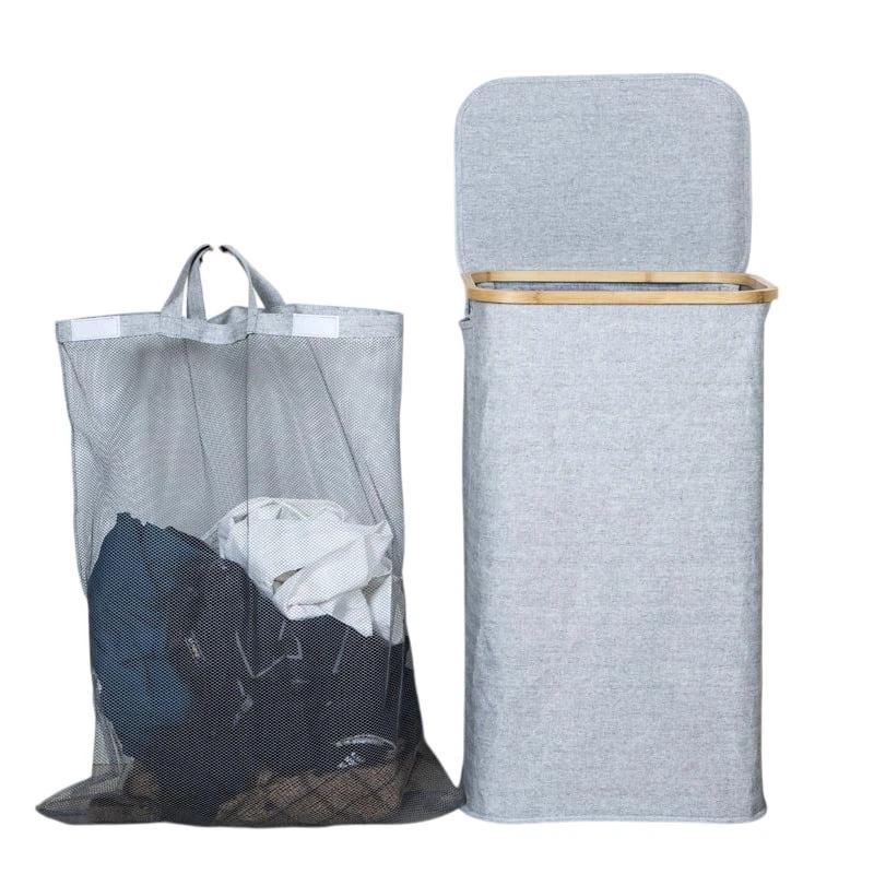 Grozs mantu domoletti 42x34x61cm pelēka