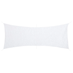 vidaXL maskēšanās tīkls ar somu, 525x205 cm, balts