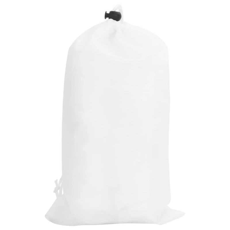 vidaXL maskēšanās tīkls ar somu, 525x205 cm, balts