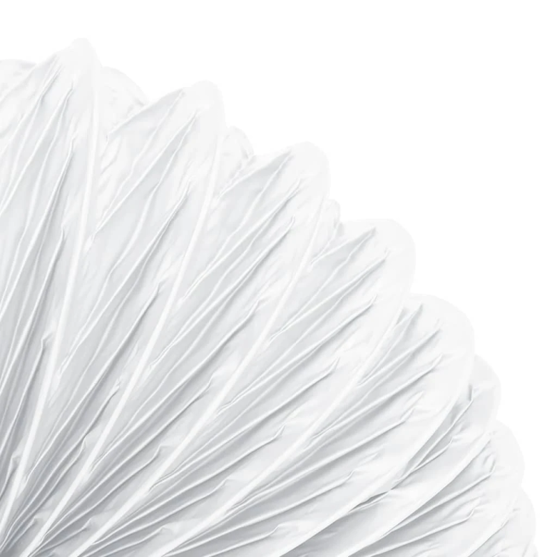 vidaXL izplūdes gaisa vads, PVC, 6 m, DIA20 cm