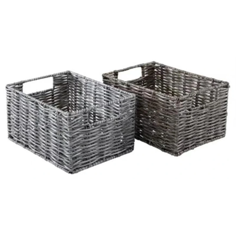 Kaste domoletti 17x23x13cm pelēka