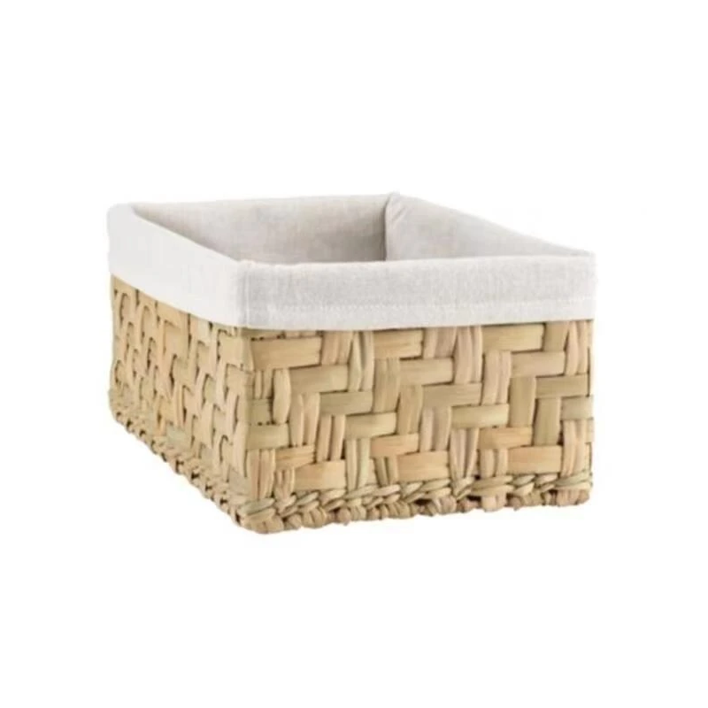 Kaste domoletti 22x31x15cm balta-brūna