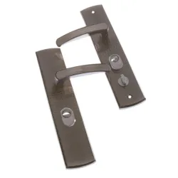 Door handle with illum left side 68mm