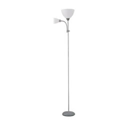 Stāvlampa f62ams 60w e27 sudraba