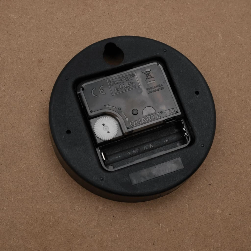 vidaXL sienas pulkstenis ar izgaismotām atzīmēm un rādītājiem, DIA30 cm