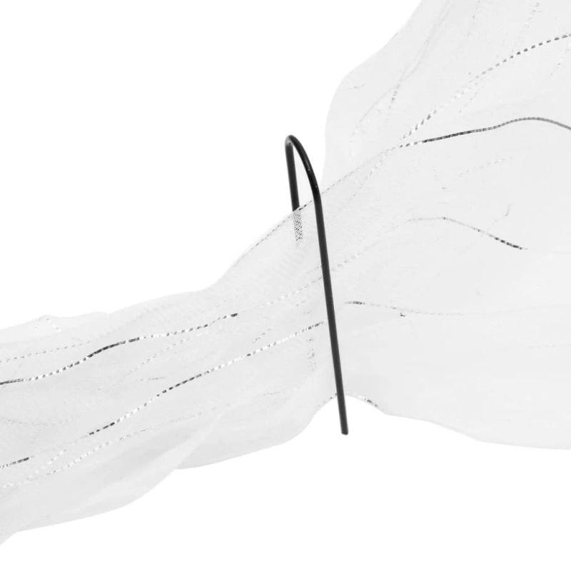 vidaXL tīkla tunelis, 1,5x5 m, stiklašķiedra un PP