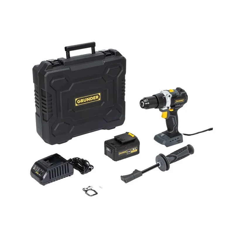 Akumulatora urbis ar bateriju Grunder CD-B0718, 18 V, 4 Ah