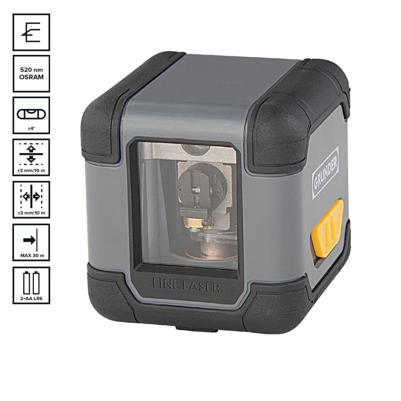 Līmeņrādis lāz.grunder sn011g ar statīvu