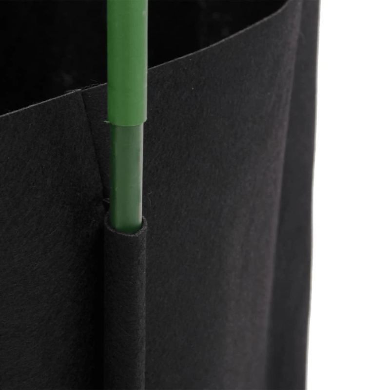 vidaXL tomātu būri ar augu maisiņi, 4 gab., 154 cm, tērauds un PP