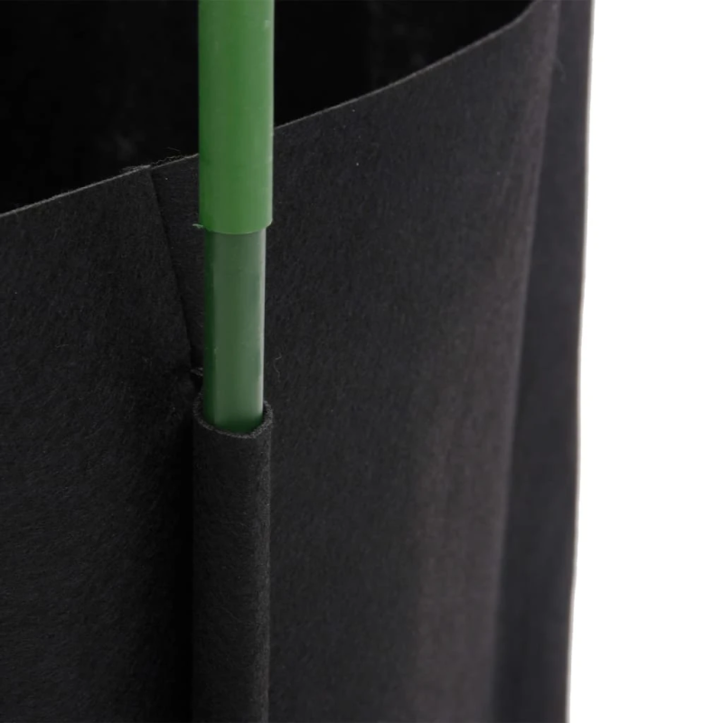 vidaXL tomātu būri ar augu maisiņi, 8 gab., 116 cm, tērauds un PP