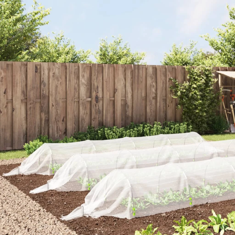 vidaXL tīkla tuneļi, 3 gab., 1,5x5 m, stiklašķiedra un PP