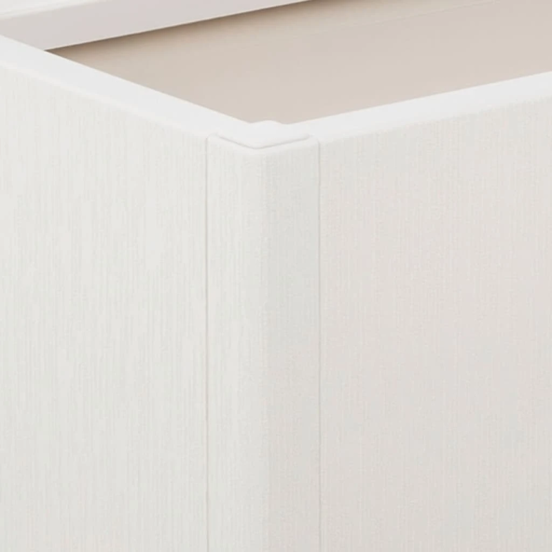 vidaXL dārza puķu kaste ar špaleru, balta, 80x36x140 cm, PP