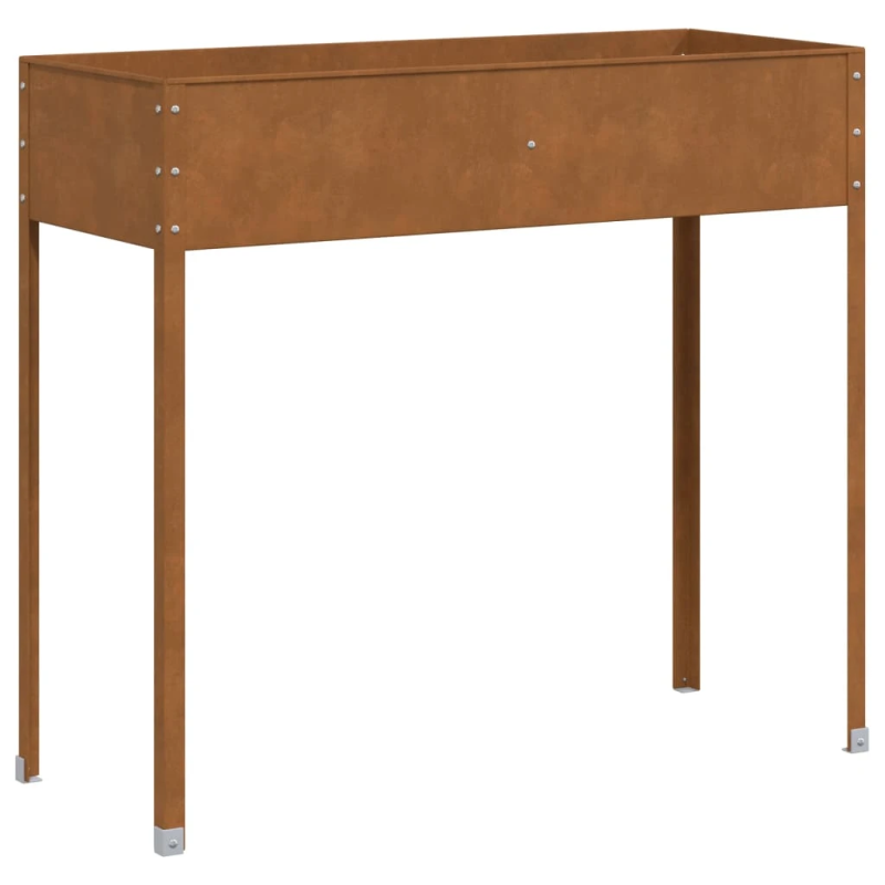 vidaXL puķu kastes, 100,5x40,5x90 cm, izturīgs tērauds