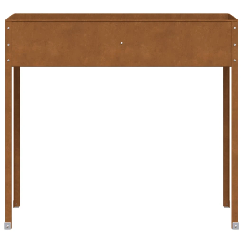 vidaXL puķu kastes, 100,5x40,5x90 cm, izturīgs tērauds