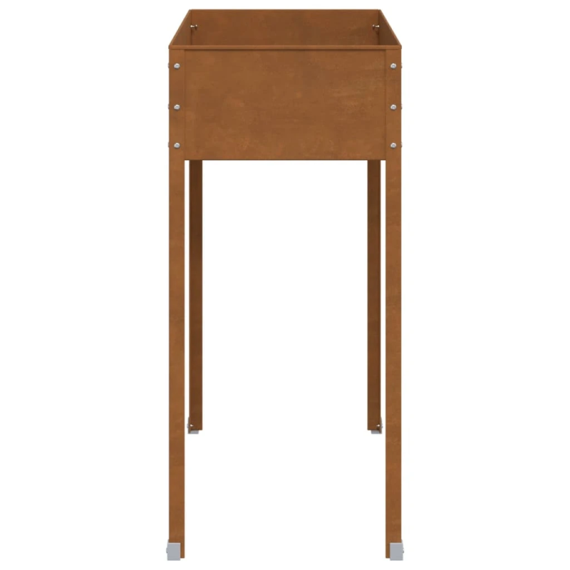 vidaXL puķu kastes, 100,5x40,5x90 cm, izturīgs tērauds