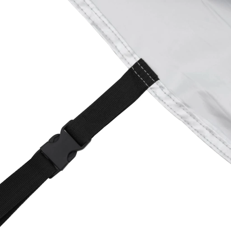 vidaXL automašīnas pārsegs sedanam, krusas aizsardzība, pelēks