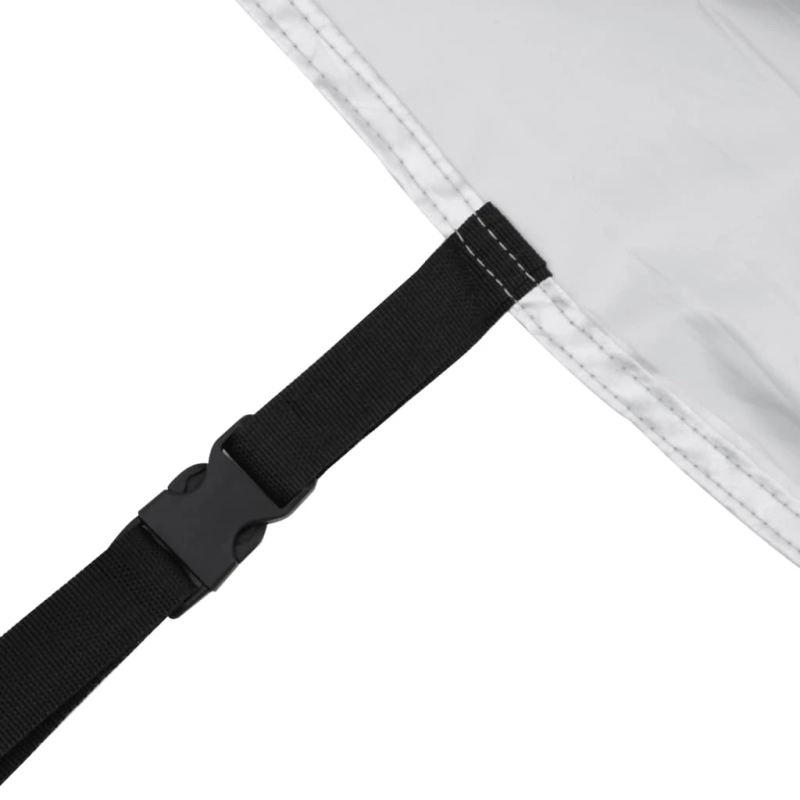 vidaXL automašīnas pārsegs sedanam, krusas aizsardzība, pelēks