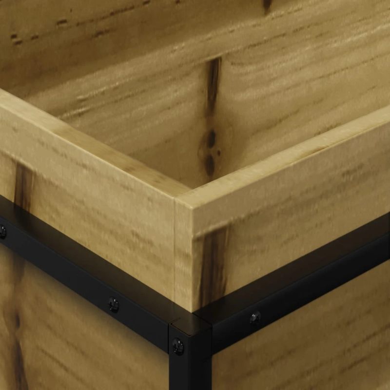 vidaXL dārza puķu kaste, 60x40x50 cm, impregnēts priedes koks