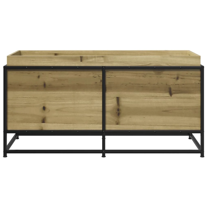 vidaXL dārza puķu kaste, 100x40x50 cm, impregnēts priedes koks