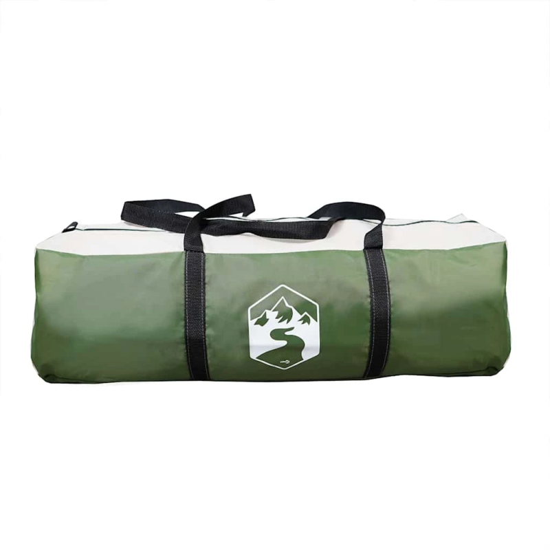 vidaXL ģimenes telts, tipi, 8 personām, zaļa, ūdensnecaurlaidīga