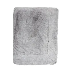 Pleds īsspalvas col 28 pelēks 130x180cm