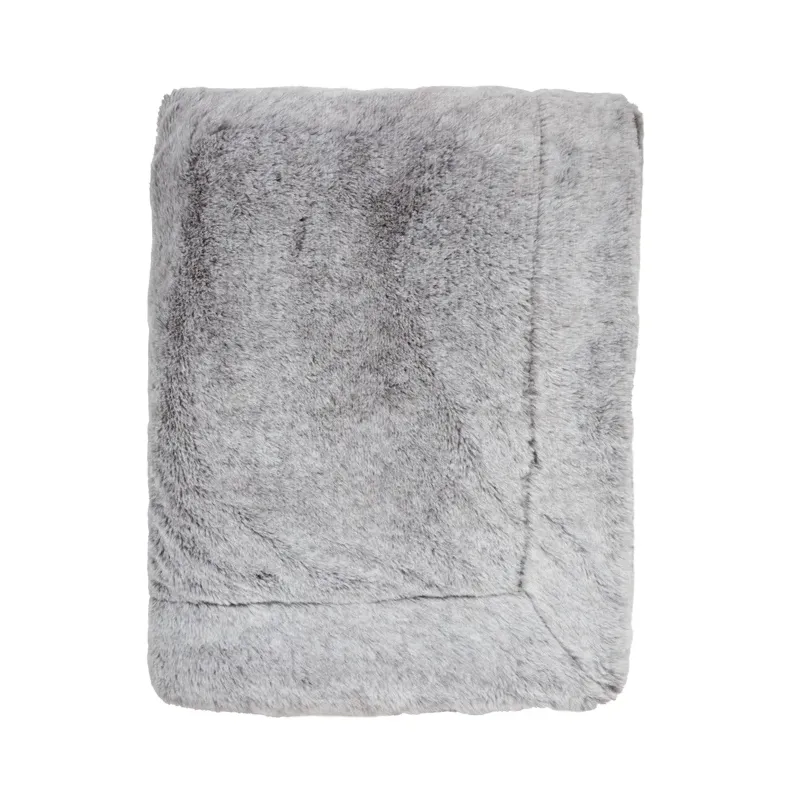 Pledi Domoletti Short Hair, pelēka, 130 cm x 180 cm