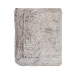 Pleds īsspalvas col 29 brūns 130x180cm