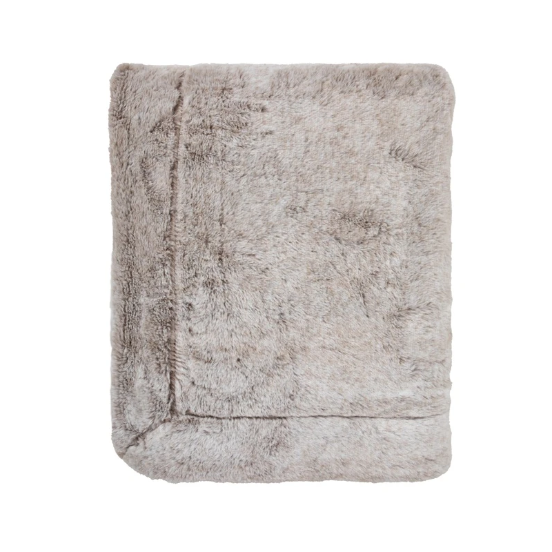 Pleds īsspalvas col 29 brūns 130x180cm