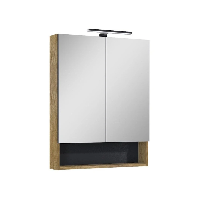 Pak von spint su veidr Lamello Natural Oak. 18.8x60x79.7 cm