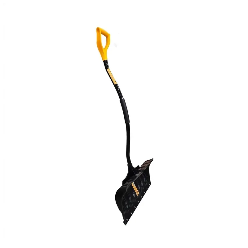 Snow shovel 1.25x0.62m steel ft