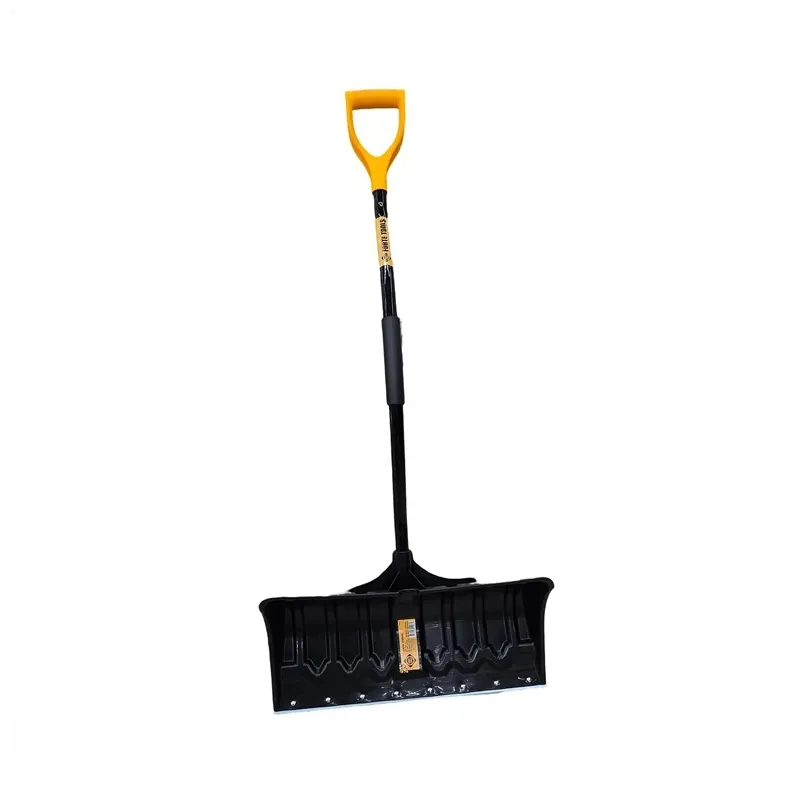 Snow shovel 1.25x0.62m steel ft