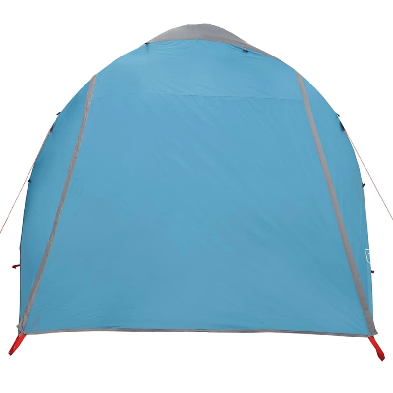 vidaXL ģimenes telts, tuneļa, 6 personām, zila, ūdensnecaurlaidīga