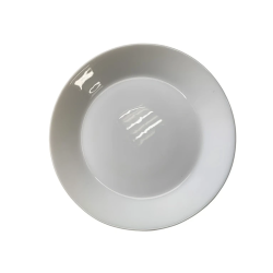 Šķīvis plakans 17.8cm balts