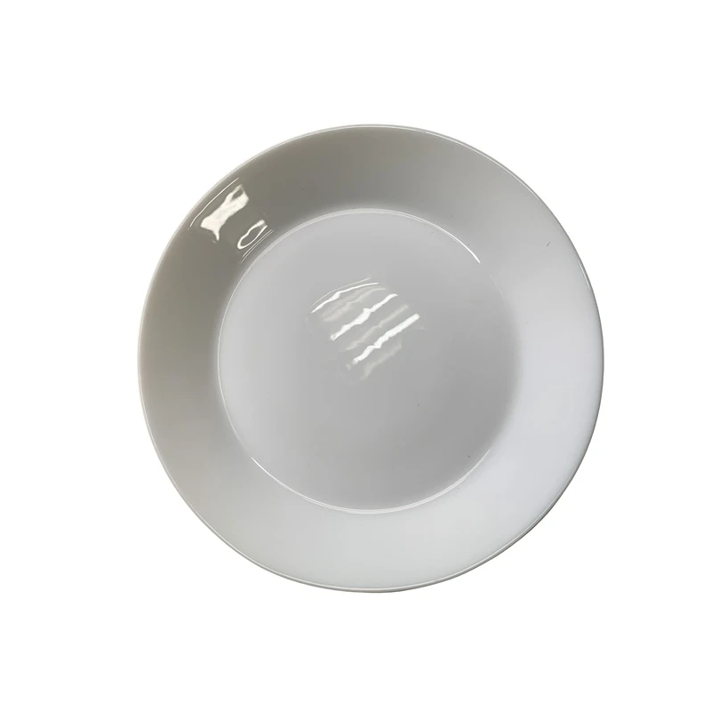 Šķīvis plakans 17.8cm balts