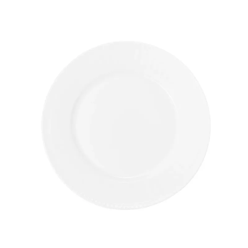Тарелка обеденная Okko, 25.4 см x 25.4 см, белый