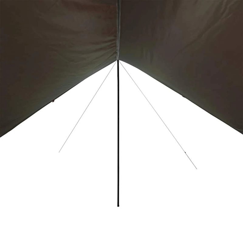 vidaXL kempinga tents, brūna, 438x376x212 cm, ūdensizturīga