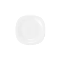 Тарелка десертная Okko, 20.3 см x 20.3 см, белый