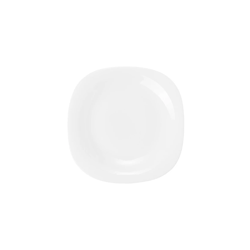 Šķīvis kvadrātv. 20.3cm balts