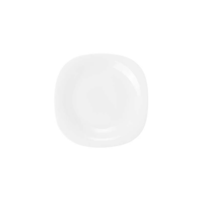 Šķīvis kvadrātv. 20.3cm balts