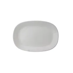 Lėkštė pietų Okko, 24.1 cm x 17.1 cm, balta sp.