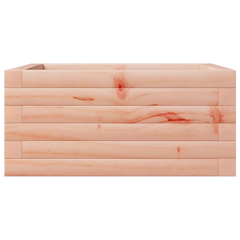 vidaXL dārza puķu kaste, 50x50x23 cm, Duglasa egles masīvkoks