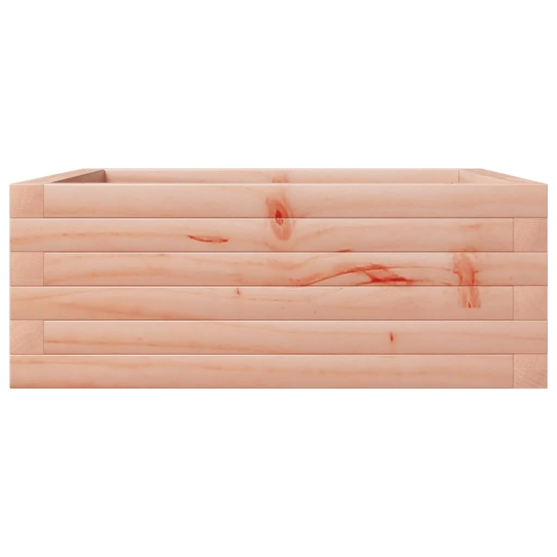 vidaXL dārza puķu kaste, 60x60x23 cm, Duglasa egles masīvkoks