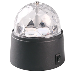 Lampa disco 1.5w rgb ip20 3xaa